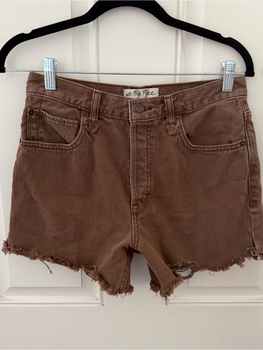We The Free Makai Shorts 27 | Brown Cutoff